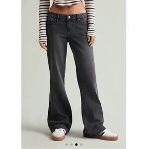 Pacsun Women’s Black Low Rise Wide Leg Jeans